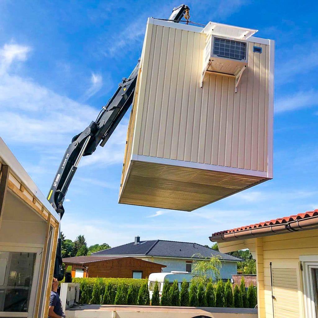 Container Lieferung