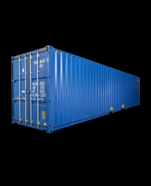 40 Fuß High Cube Seecontainer