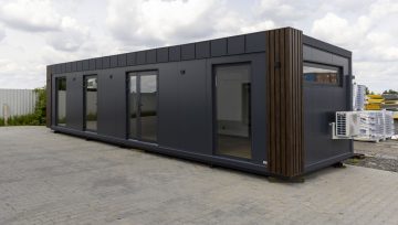 Wohncontainer die moderne Art zu wohnen.